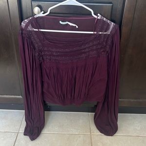 Urban Outfitters cropped blouse
